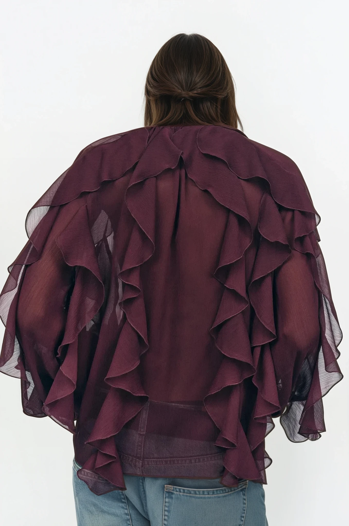 Blusa “Pure Desire” con Volantes