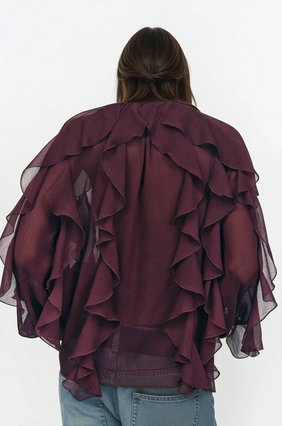 Blusa “Pure Desire” con Volantes