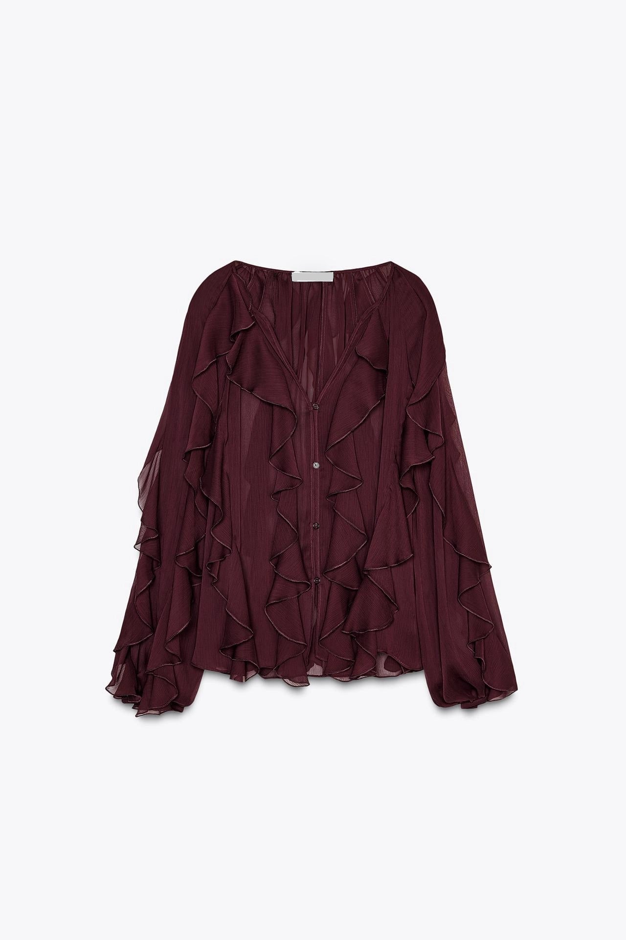 Blusa “Pure Desire” con Volantes