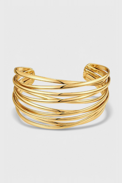 Dolores - Brazalete de Alambre en Capas