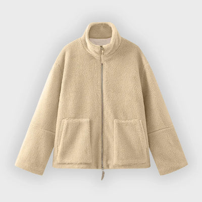 Milena | Casaco de Pelo Polar Largo