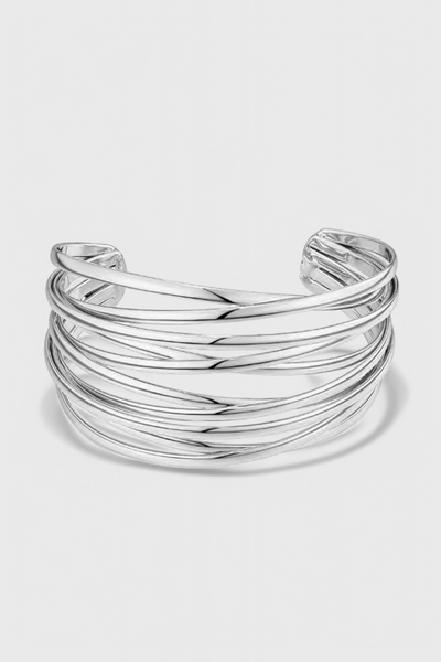 Dolores - Brazalete de Alambre en Capas