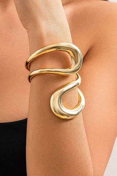 Naiara - Pulsera Asimétrica Recortada