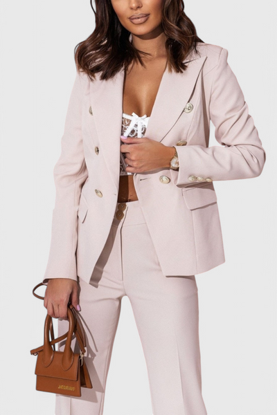 Rosalind - Conjunto de Blazer y Pantalones Elegante