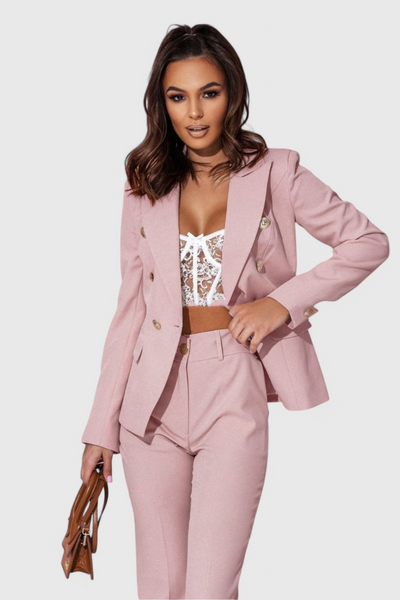 Rosalind - Conjunto de Blazer y Pantalones Elegante