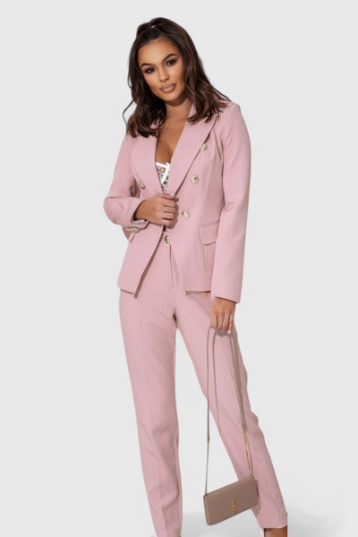 Rosalind - Conjunto de Blazer y Pantalones Elegante