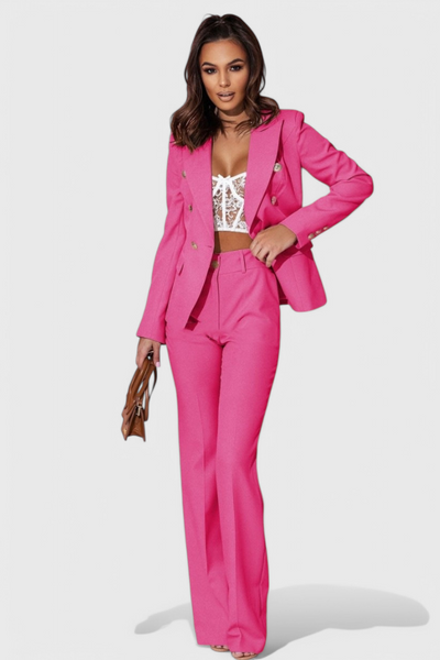 Rosalind - Conjunto de Blazer y Pantalones Elegante