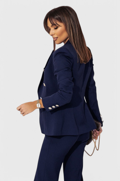 Rosalind - Conjunto de Blazer y Pantalones Elegante