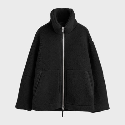 Milena | Casaco de Pelo Polar Largo