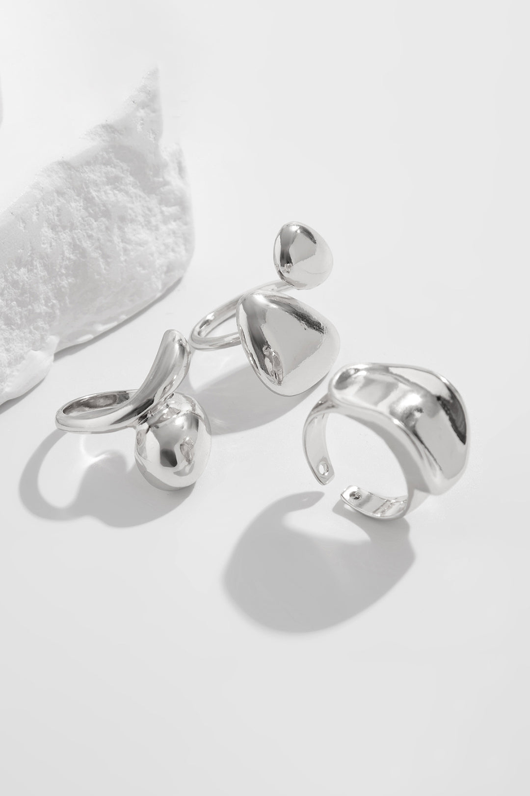 Mercedes - Anillos Irregulares de Metal