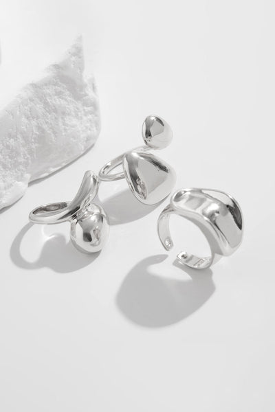 Mercedes - Anillos Irregulares de Metal
