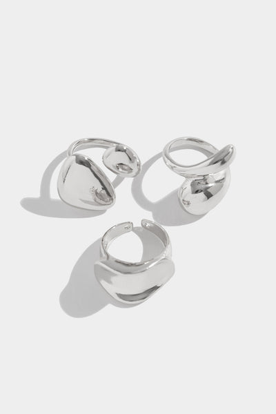 Mercedes - Anillos Irregulares de Metal