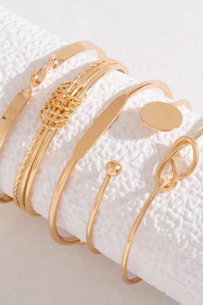 Rita - Pulsera de Cadena Geométrica Abierta