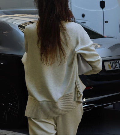 Lucía | Conjunto Elegante de Dos Piezas con Cuello Alto