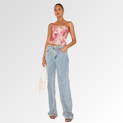 VÉLANE | Corsé de Encaje Top