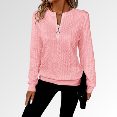 Amalia | Jersey de Punto con Cremallera Suave