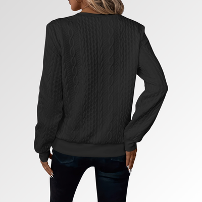 Amalia | Jersey de Punto con Cremallera Suave