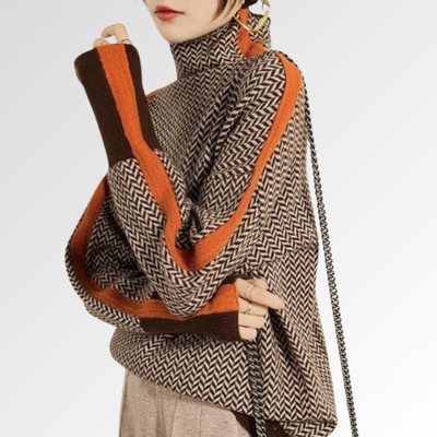 Cristina | Suéter de cuello alto