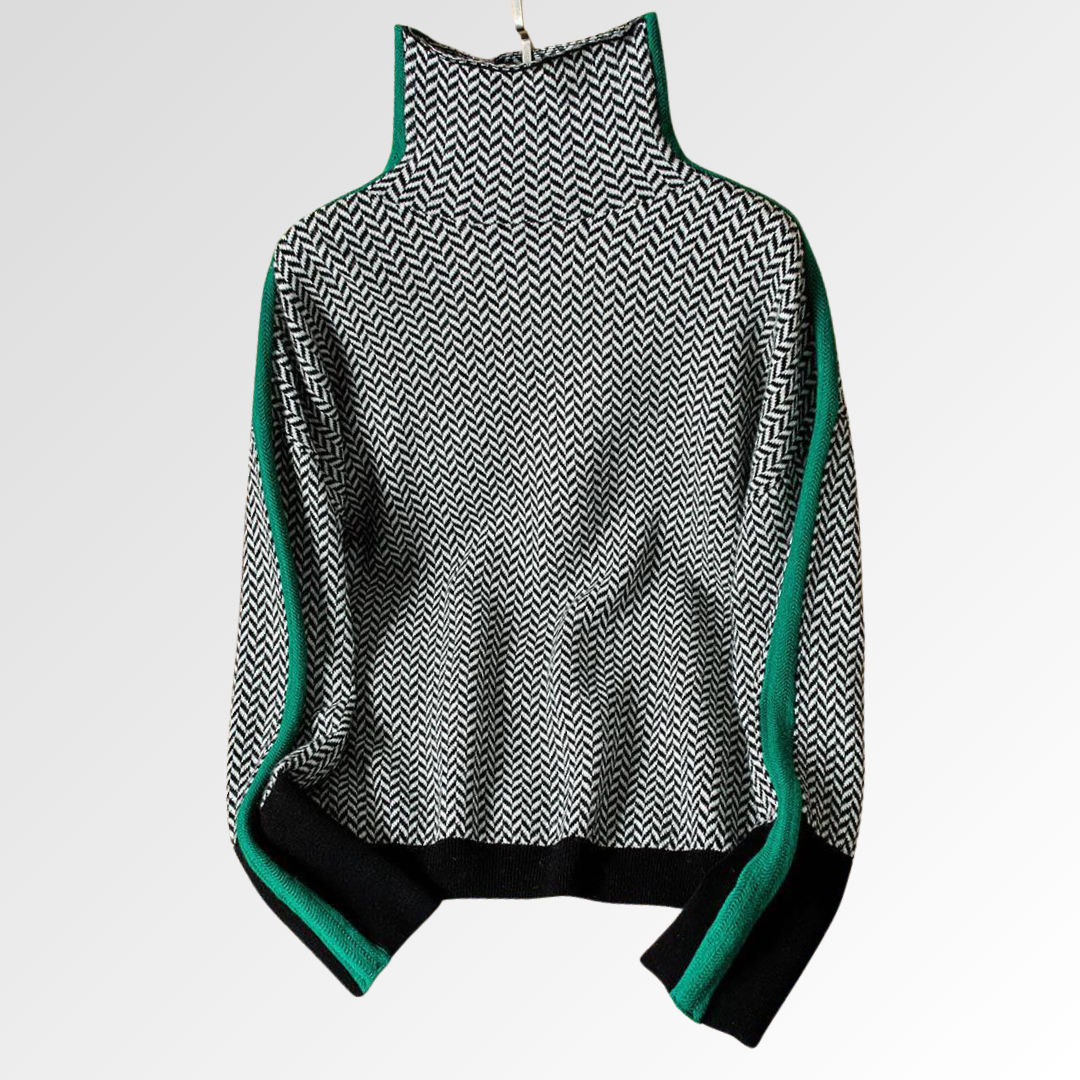 Cristina | Suéter de cuello alto