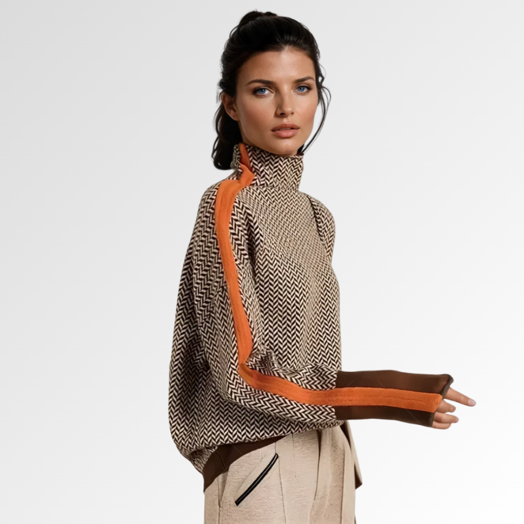 Cristina | Suéter de cuello alto