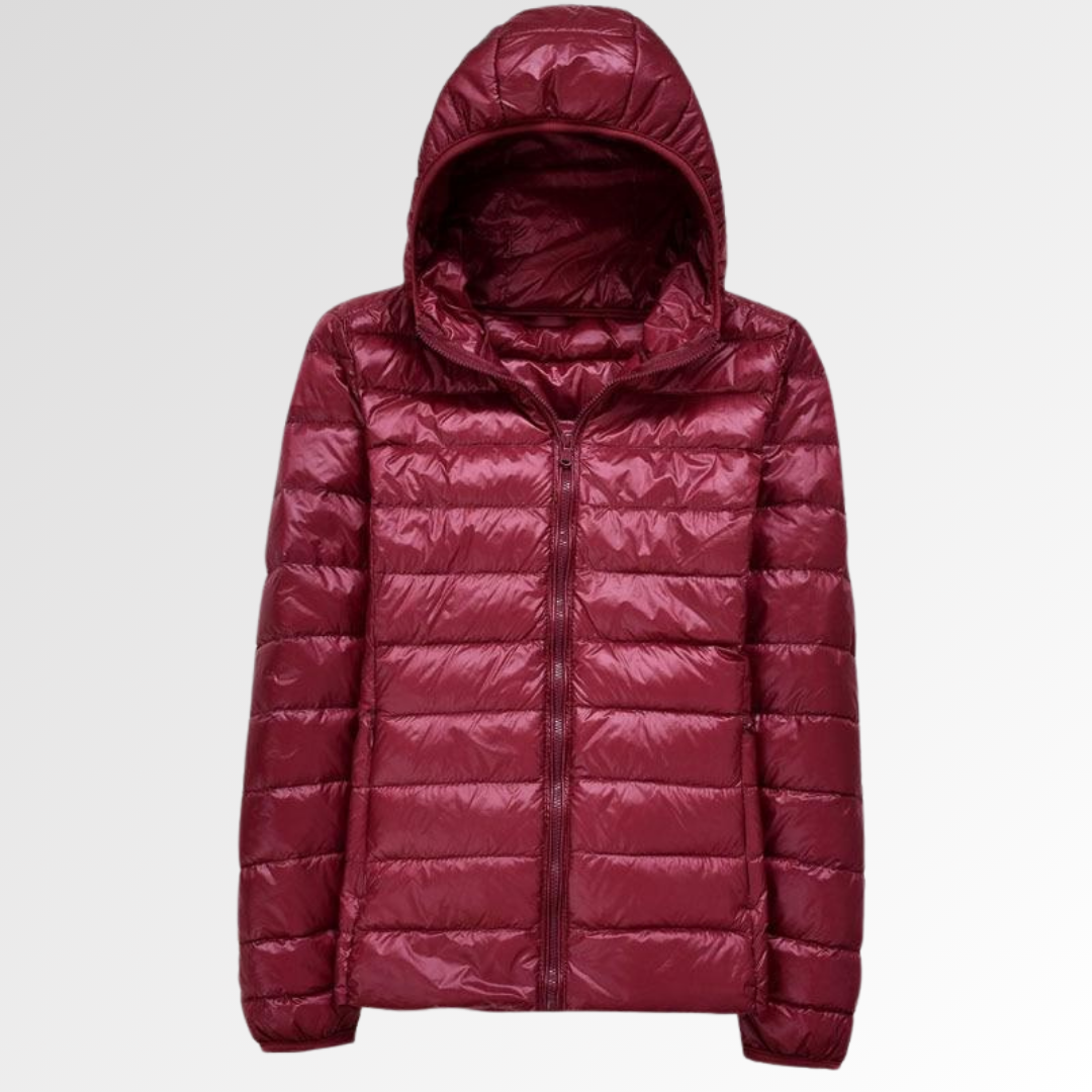 Nord | Nueva chaqueta impermeable con relleno de plumas de pato blanco