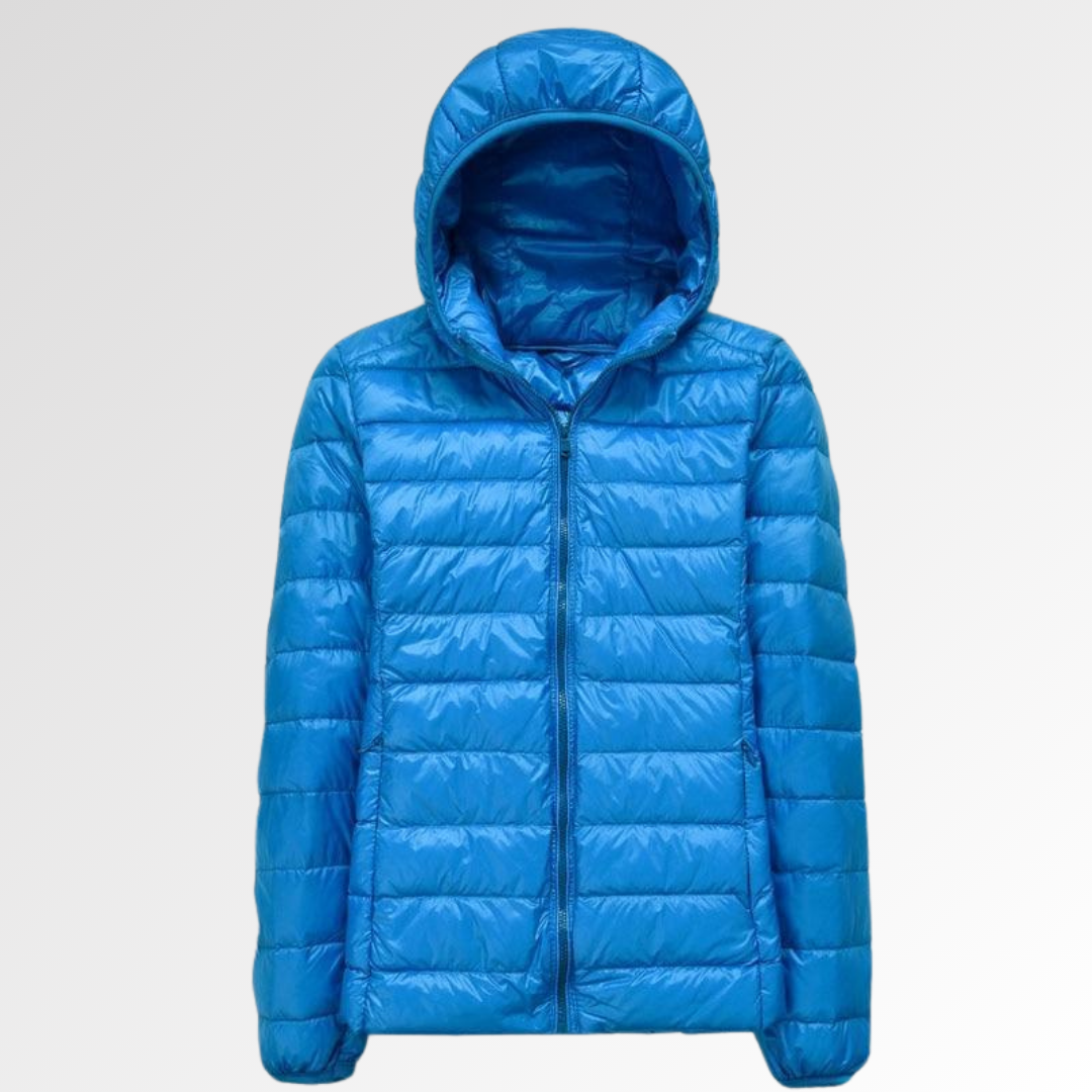 Nord | Nueva chaqueta impermeable con relleno de plumas de pato blanco