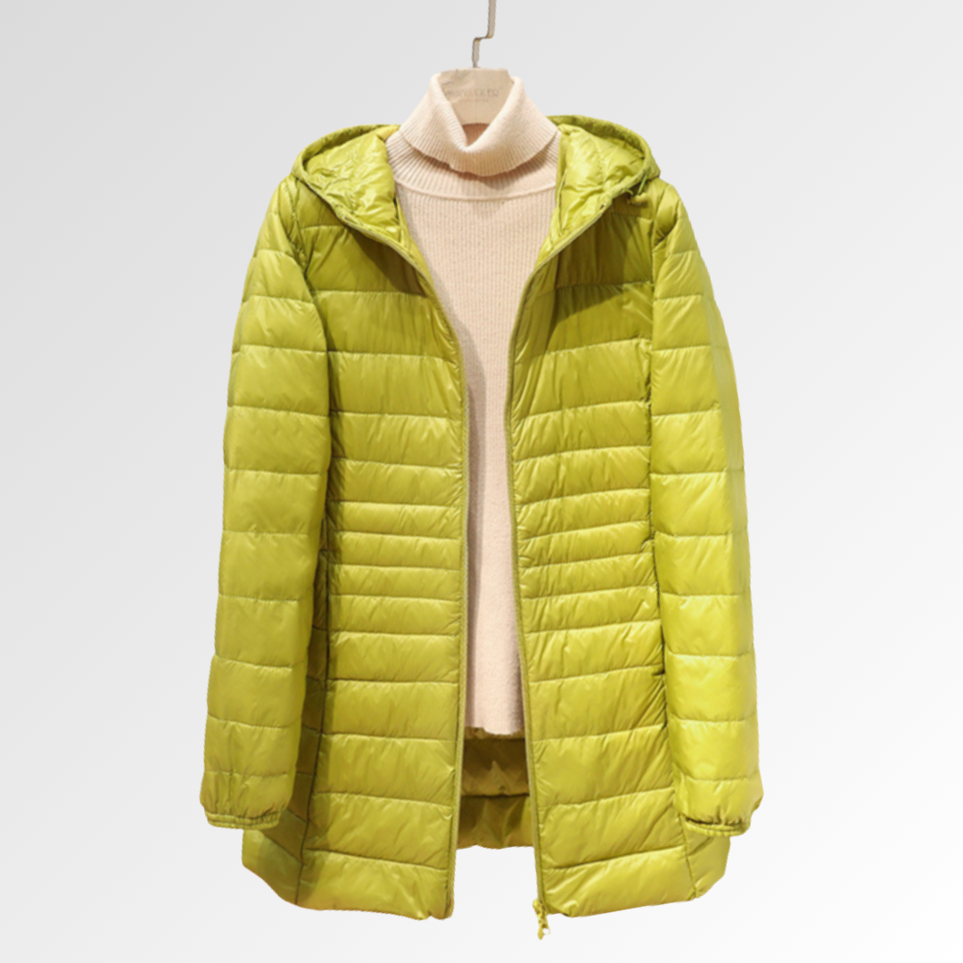 Nord | Nueva chaqueta impermeable con relleno de plumas de pato blanco