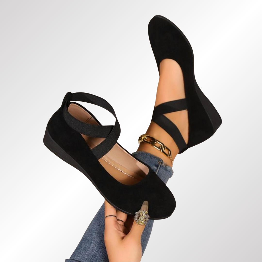 Lorena | Zapatos con Cuña Elegantes y Cómodos