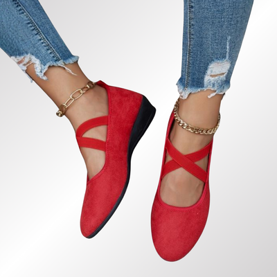 Lorena | Zapatos con Cuña Elegantes y Cómodos