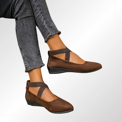 Lorena | Zapatos con Cuña Elegantes y Cómodos