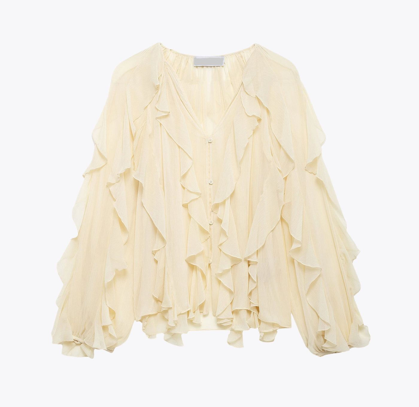 Blusa “Pure Desire” con Volantes
