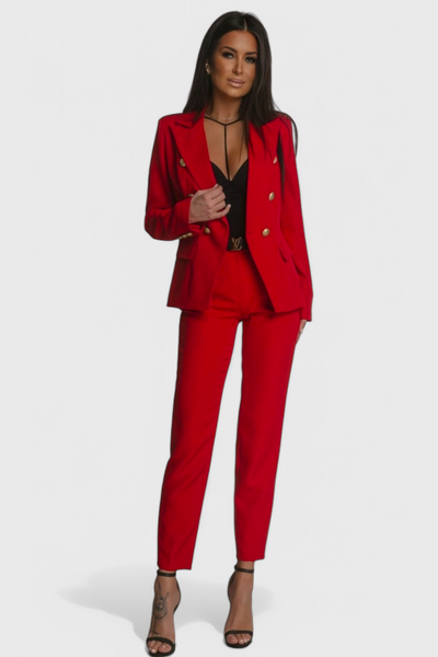 Rosalind - Conjunto de Blazer y Pantalones Elegante