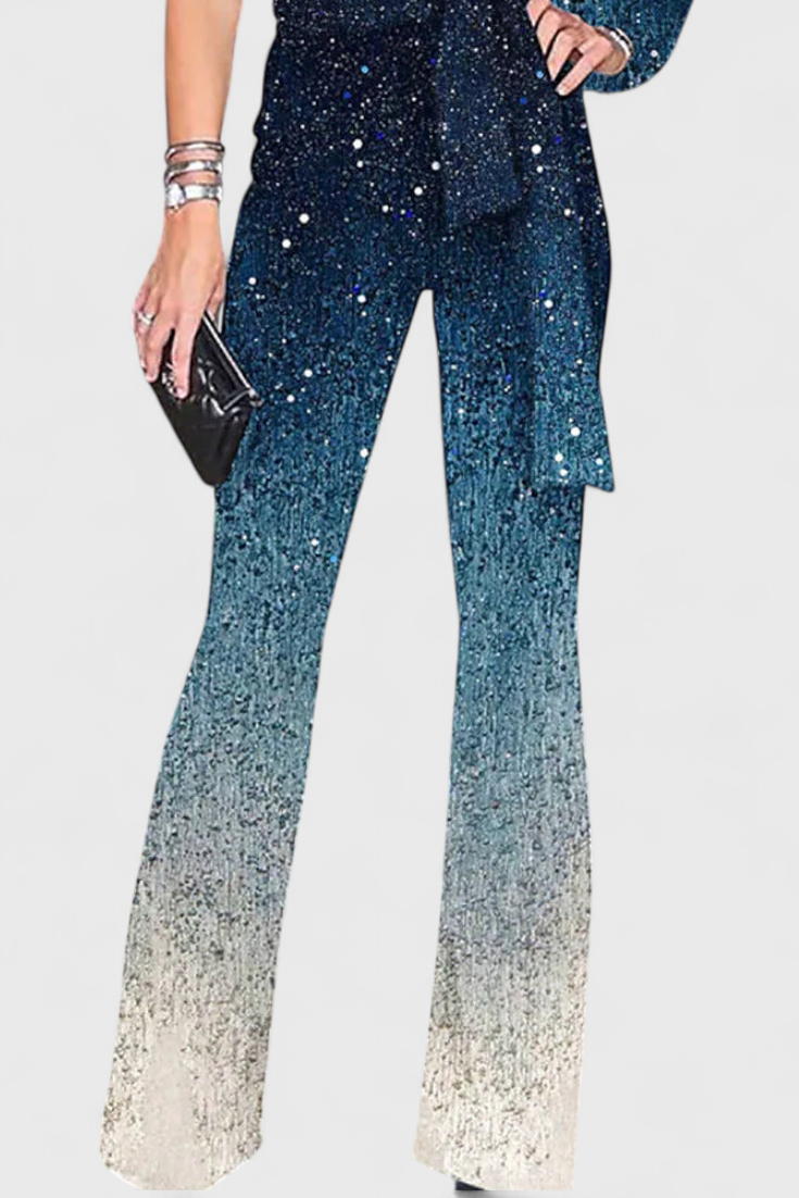 Mono Cintia Asimétrico Brillos Degradados Edición Limitada