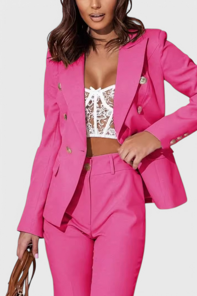 Rosalind - Conjunto de Blazer y Pantalones Elegante