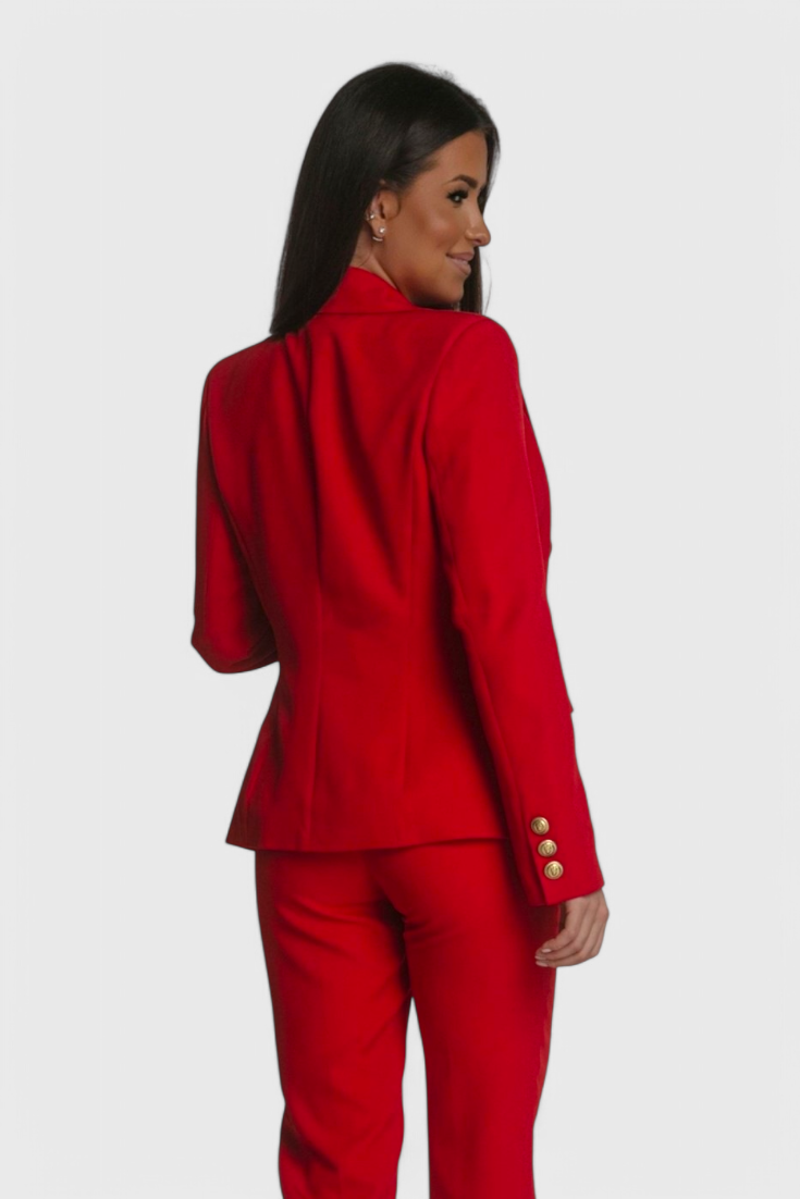 Rosalind - Conjunto de Blazer y Pantalones Elegante
