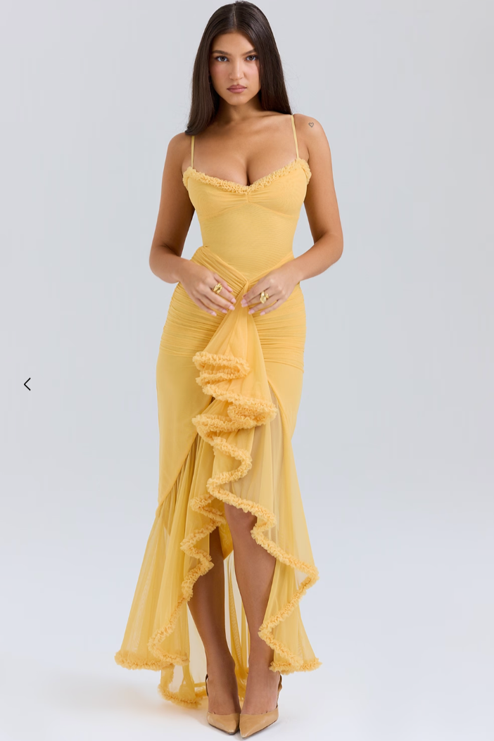 Rubí | Encantador Vestido con Volantes