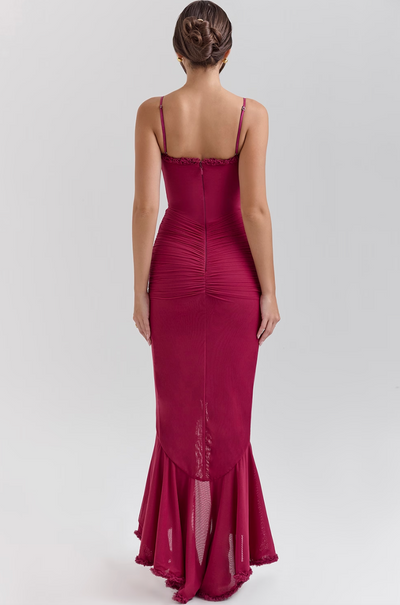 Rubí | Encantador Vestido con Volantes