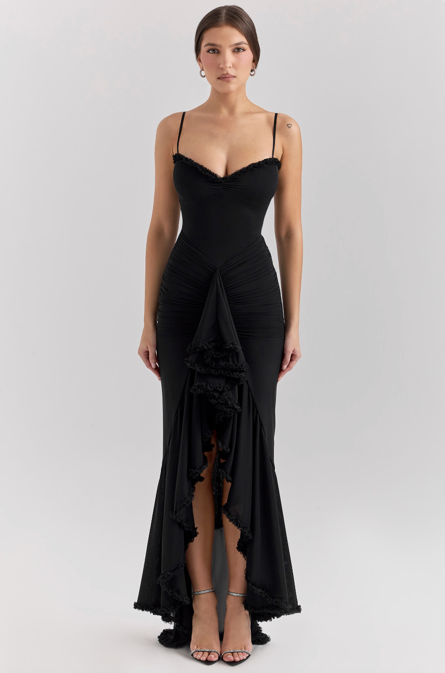Rubí | Encantador Vestido con Volantes