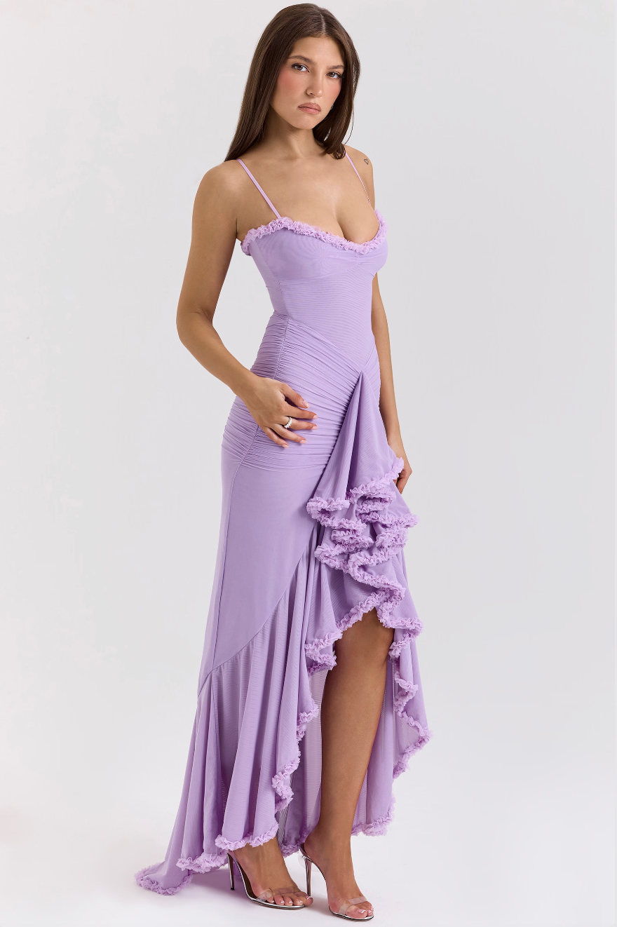 Rubí | Encantador Vestido con Volantes
