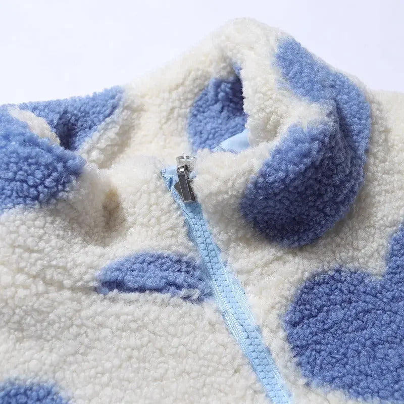 Valeria | Chaqueta Reversible con Detalle de Corazón