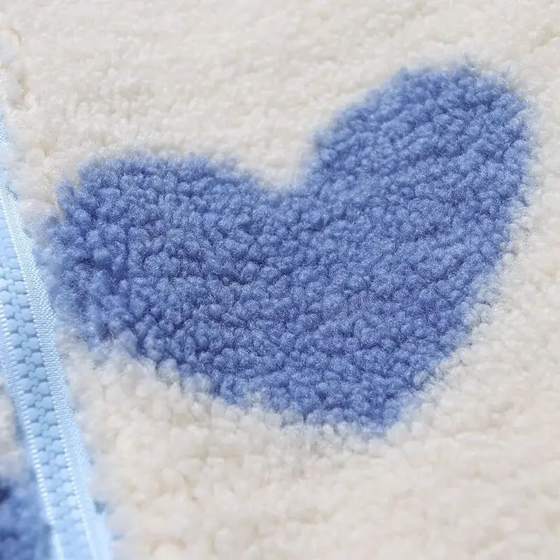 Valeria | Chaqueta Reversible con Detalle de Corazón