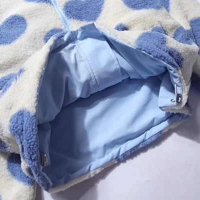 Valeria | Chaqueta Reversible con Detalle de Corazón