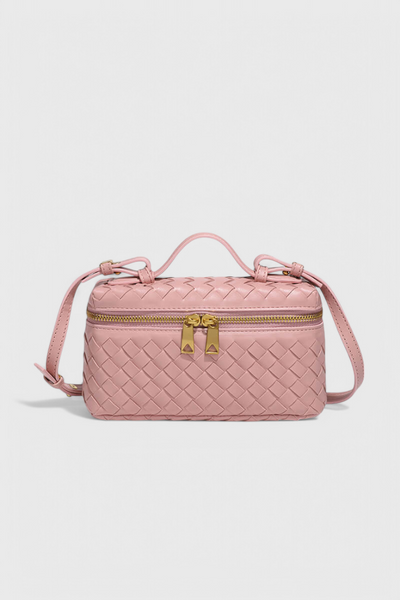 Milla - Bolso Mini Woven con Accesorios Dorados