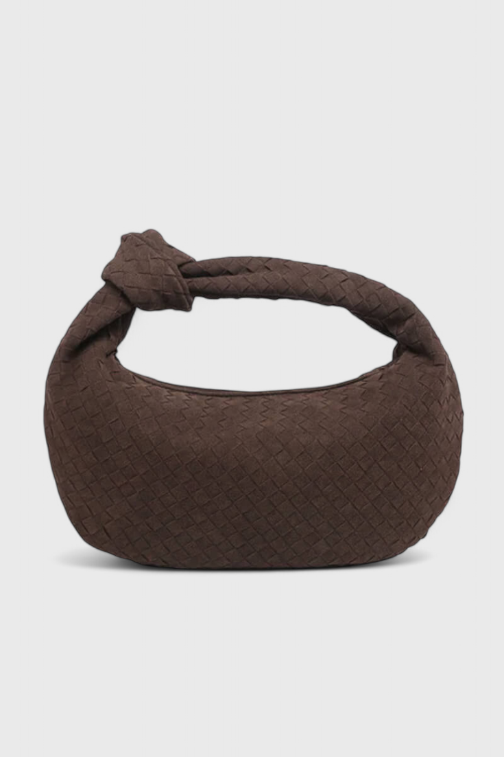 Lila - Bolso Mediano Woven con Detalle de Nudo