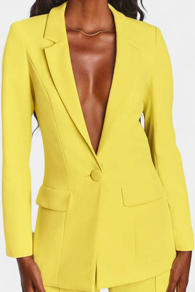 Conjunto a Medida Blazer y Pantalones de Pierna Ancha