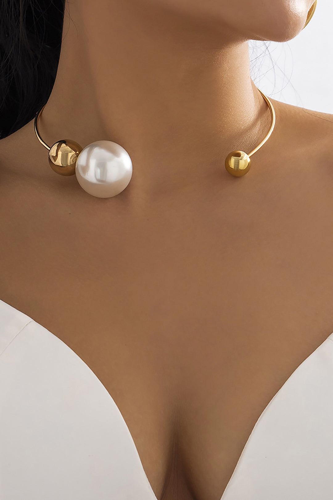 Aurora - Collares de Perlas de Metal