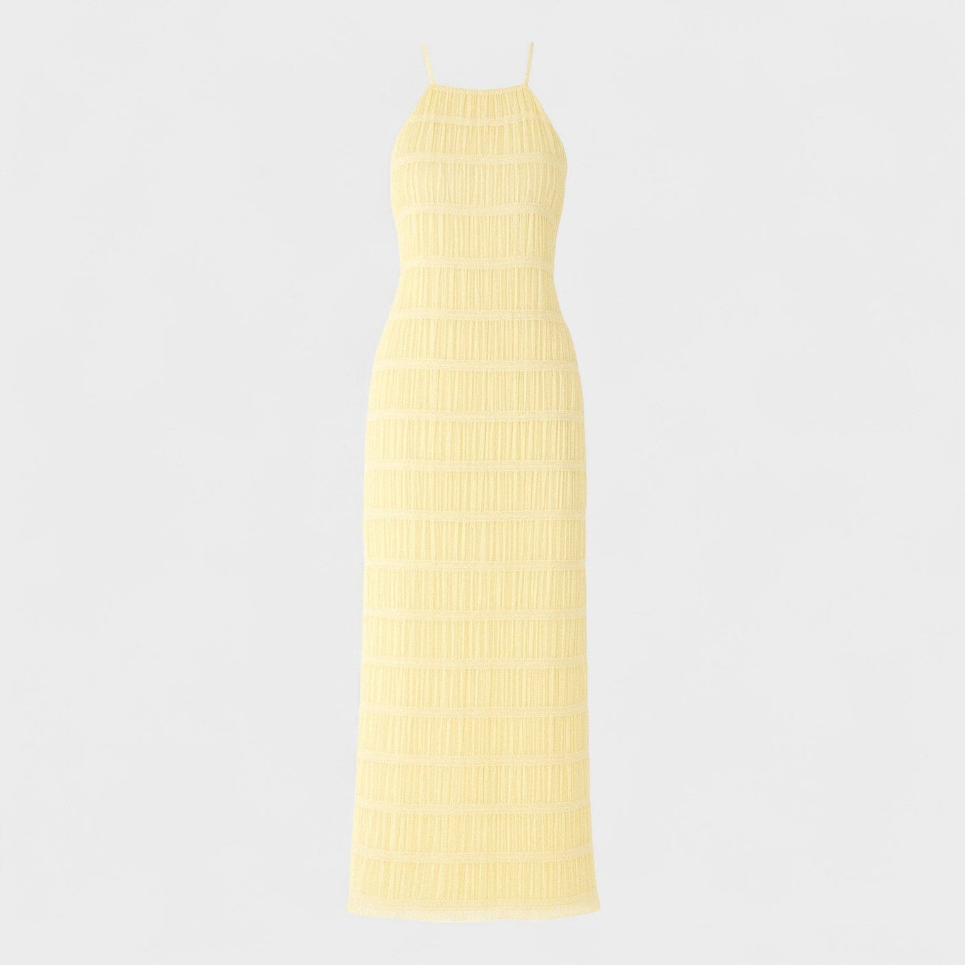 ADELINE - VESTIDO LARGO CON CUELLO HALTER