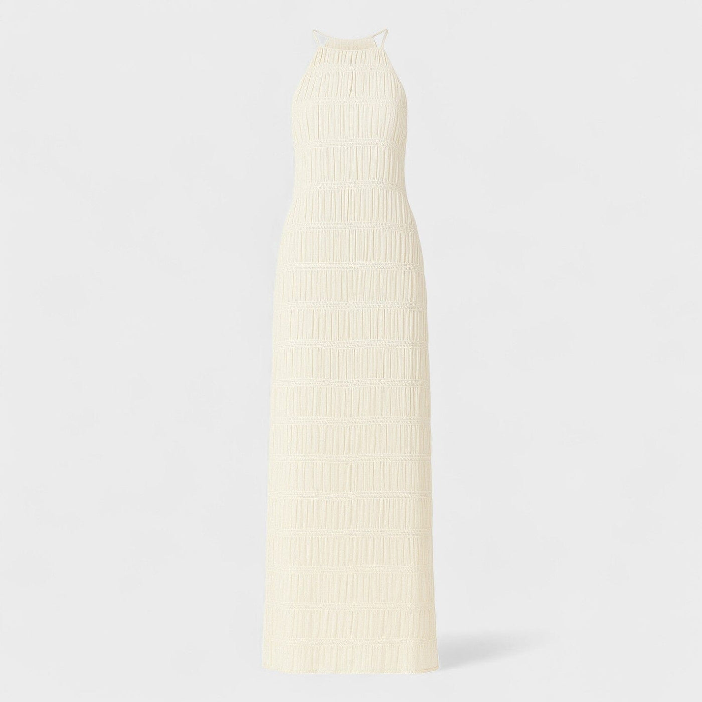 ADELINE - VESTIDO LARGO CON CUELLO HALTER