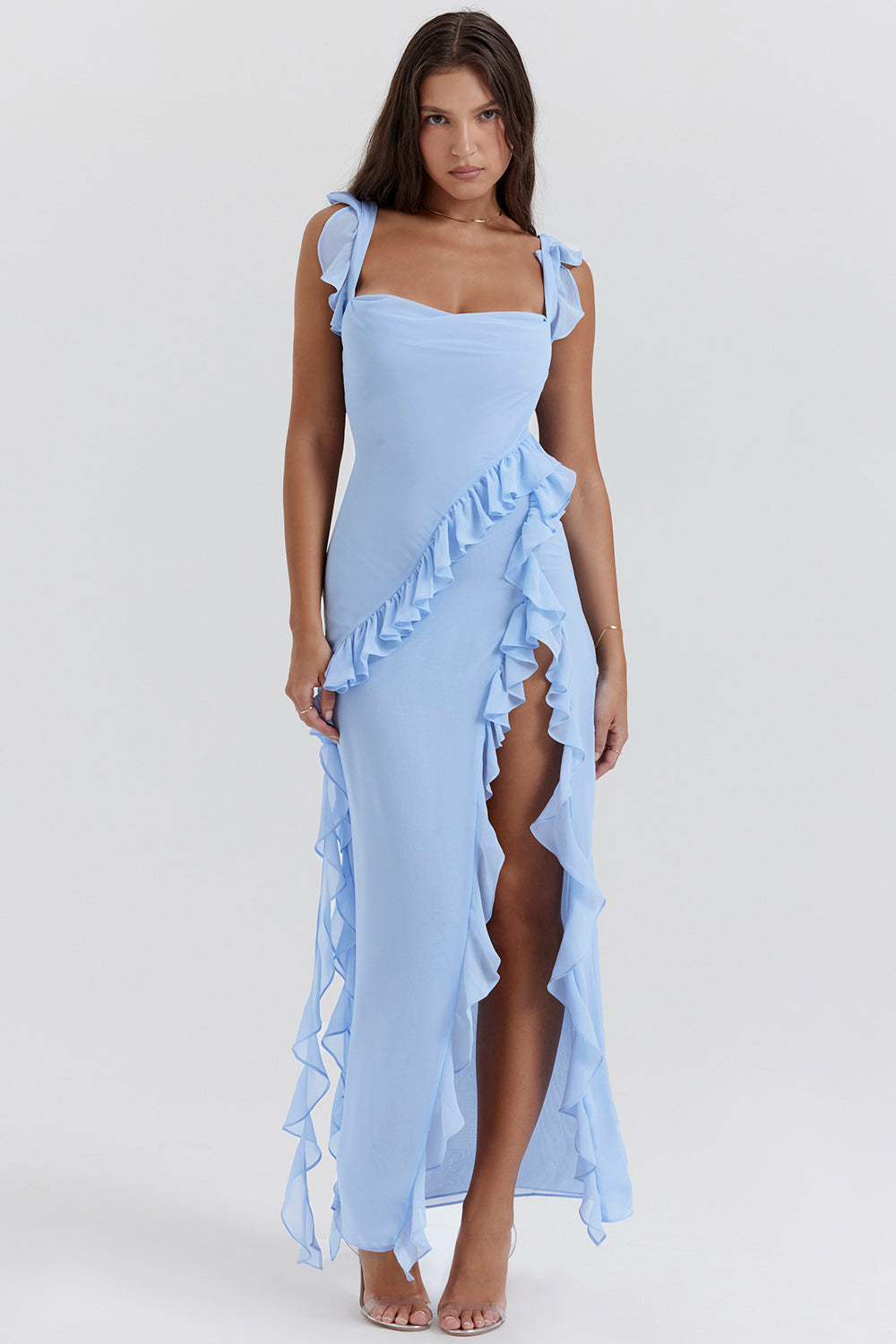 Tabitha | Vestido con Volantes Elegante