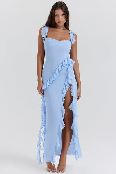 Tabitha | Vestido con Volantes Elegante
